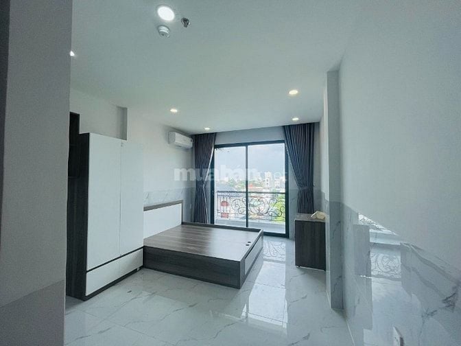 Phòng cao cấp 25m², có ban công view sông, gần Vincom Gò Vấp