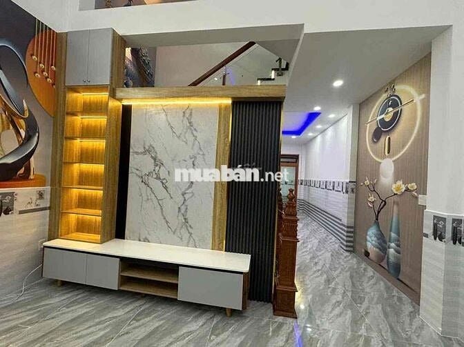 bán nhà mới xây hoàn toàn,1/ttt9. Hóc Môn. 120m thổ cư