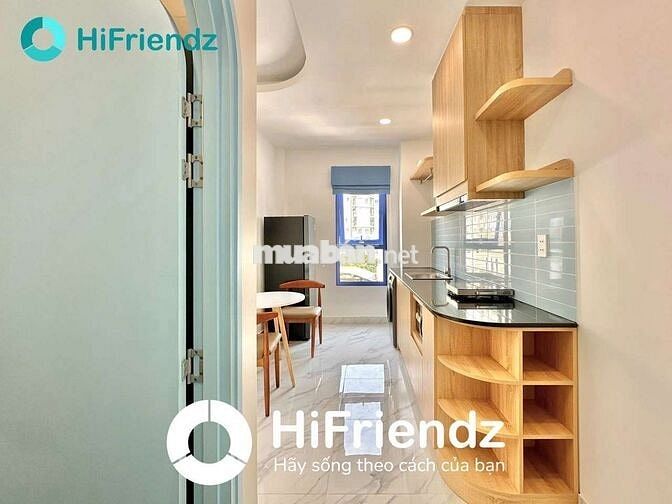 ✨️Căn hộ 1 tách bếp bancol riêng full nội thất cao cấp sát bên Q1Q2 ✨️