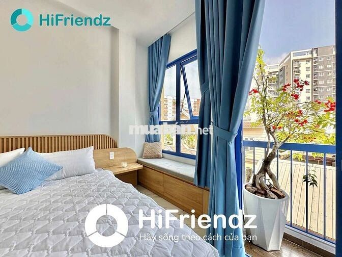 ✨️Căn hộ 1 tách bếp bancol riêng full nội thất cao cấp sát bên Q1Q2 ✨️