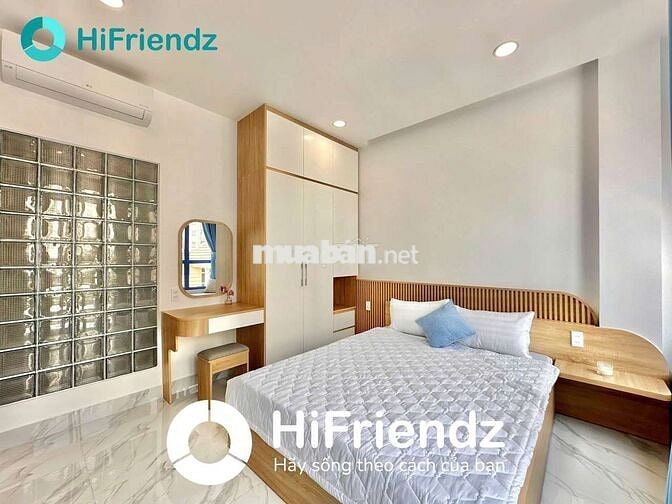 ✨️Căn hộ 1 tách bếp bancol riêng full nội thất cao cấp sát bên Q1Q2 ✨️