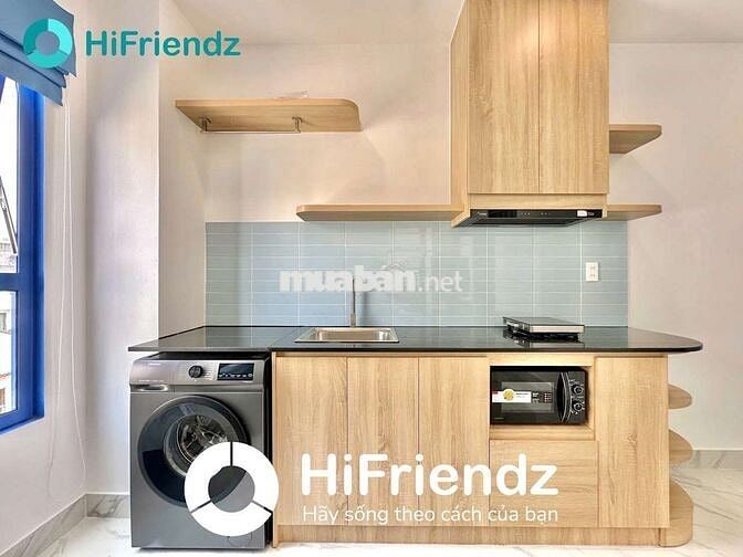✨️Căn hộ 1 tách bếp bancol riêng full nội thất cao cấp sát bên Q1Q2 ✨️