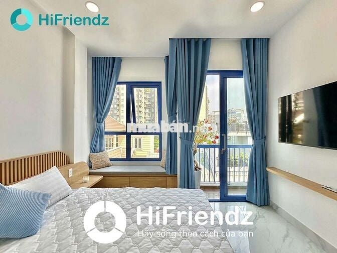 ✨️Căn hộ 1 tách bếp bancol riêng full nội thất cao cấp sát bên Q1Q2 ✨️