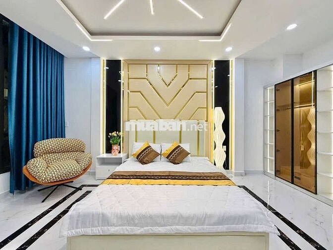 BÁN NHÀ ĐẸP,HẺM XE HƠI THÔNG,4x12,GẦN EMART2 PHẠM VĂN CHIÊU,HƠN 6TỶ TL