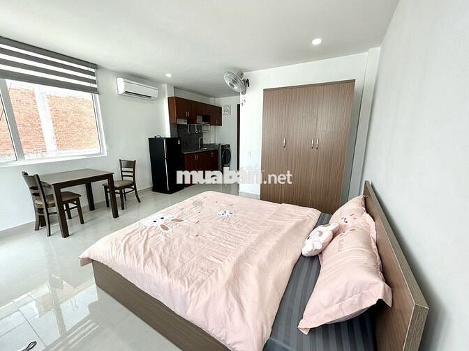 Cho thuê căn hộ Q3_Gần chợ Hòa Hưng_Viettel Building_Máy giặt riêng