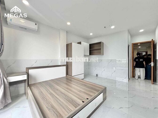 KHAI TRƯƠNG CĂN STUDIO FULL NỘI THẤT CÓ BAN CÔNG