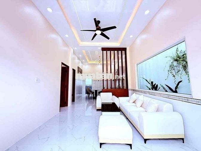 Bán Nhà Biệt Thự Nhà Vườn Hóc Môn DT Khủng 104m Oto Ngủ Trong Nhà