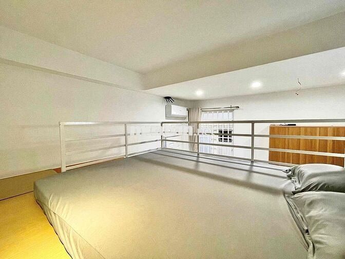 Cho Thuê Căn Hộ Trệt Duplex Tách Bếp Cửa Sổ Trời Full NT CMT8 Quận 10