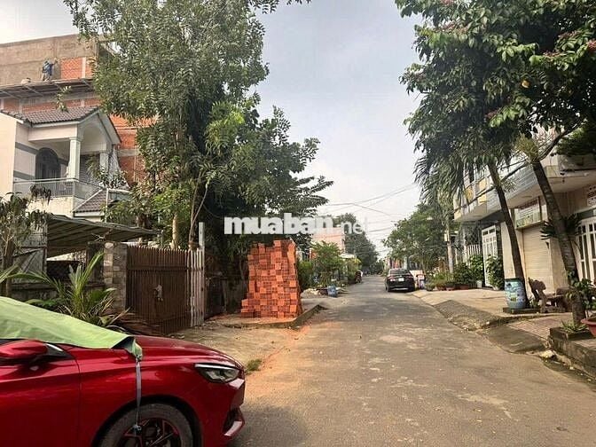 BÁN ĐẤT ĐƯỜNG XE HƠI TRÁNH NHAU - KDC ĐỒNG BỘ ĐƯỜNG VỈA HÈ - 55,5m2