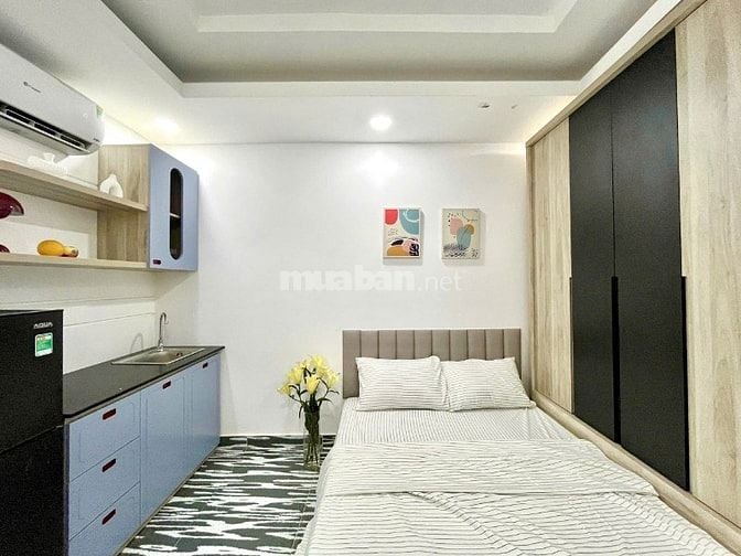 Cho Thuê CHDV Nguyễn Cảnh Chân trung Tâm Q1.Giá 5.3-6.3tr. Có ban công