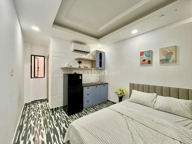 Cho Thuê CHDV Nguyễn Cảnh Chân trung Tâm Q1.Giá 5.3-6.3tr. Có ban công