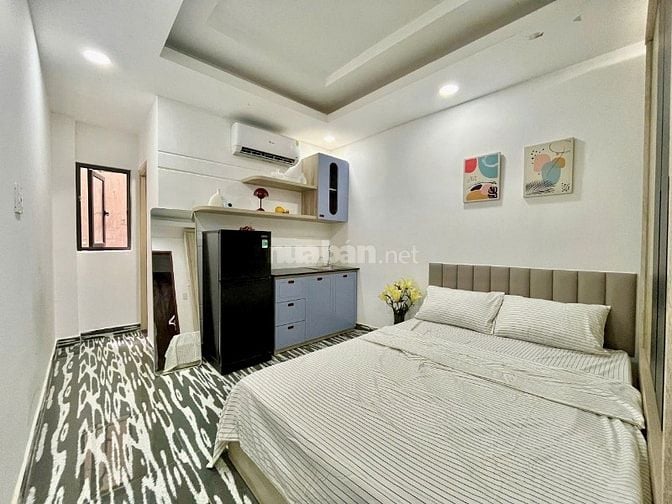 Cho Thuê CHDV Nguyễn Cảnh Chân trung Tâm Q1.Giá 5.3-6.3tr. Có ban công