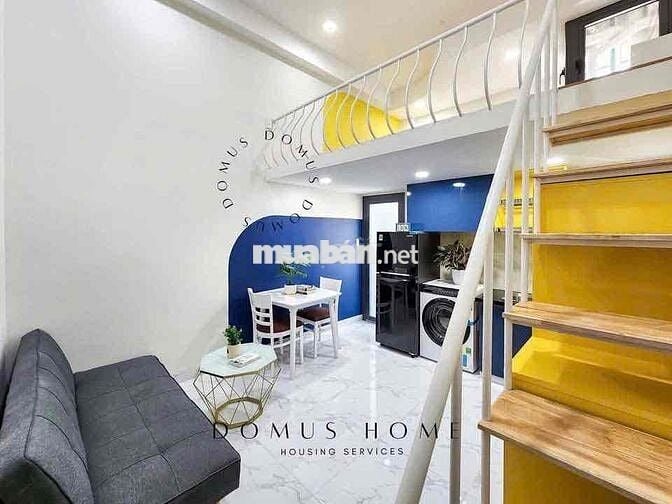 GÁC FULL NỘI THẤT CAO CẤP BAN CÔNG CỬA SỔ - GÁC CAO M8 - Ở 3NG3XE Q7