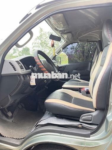 Bán xe tải van Toyota Hiace 2009 6 chỗ dầu sàn