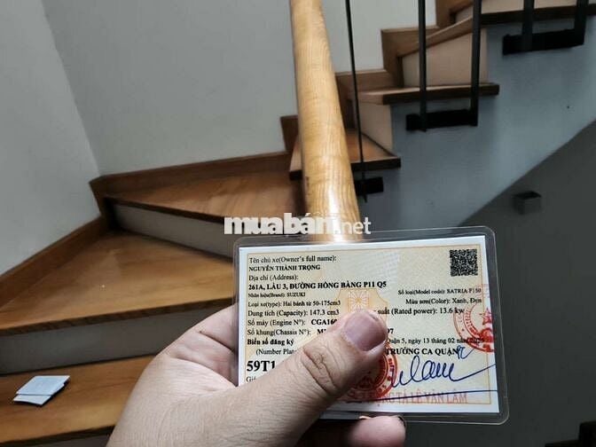 Bán xe suzuki satria lướt 700km chính chủ  bssg