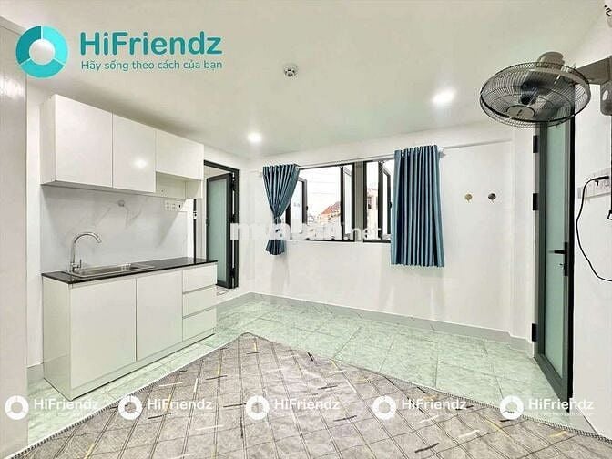 Studio cửa sổ trời full nội thất cạnh đại học Văn Hiến