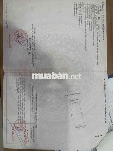 bán lô đất mt phước tường 1 sát tôn đản rẽ bằng giá kiệt