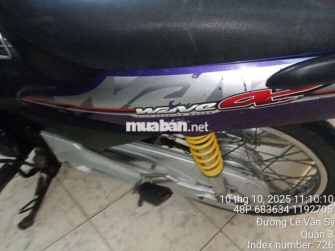 Honda Wave 100 2009 Bạc Tím