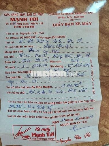 Vision fi cuối 12.2013 12tr5 xe khỏe.êm ru