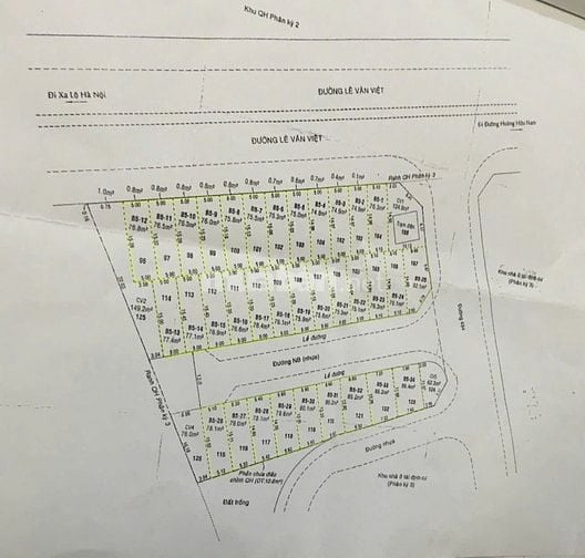 Đất đẹp ngay đường 494 Lê Văn Việt ngay khu trung tâm Quận 9, sổ riêng