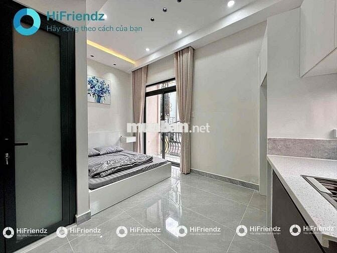 STUDIO BANCOL MỚI XÂY, ĐẦY ĐỦ NT, NGAY TRUNG TÂM GÒ VẤP