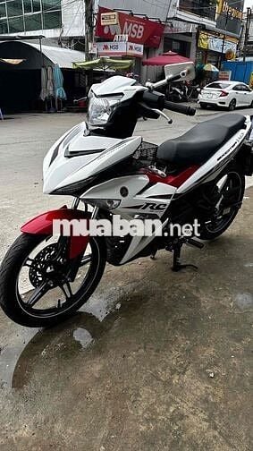 Exciter 150 trắng đen 2018 ( hỗ trợ góp )