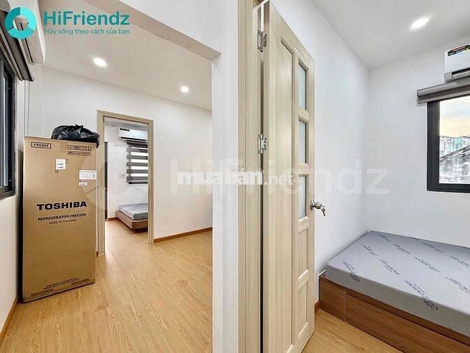 CHO THUÊ CHUNG CƯ MINI 2 PHÒNG NGỦ / BAN CÔNG - FULL NỘI THẤT