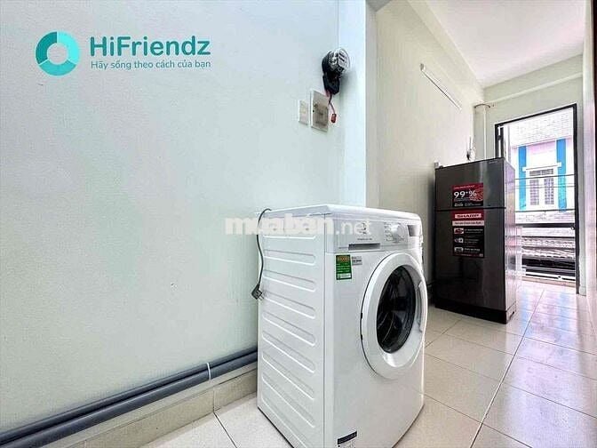 2 Phòng ngủ full nội thất siêu thoáng mát có bancol ngay chân cầu chữ