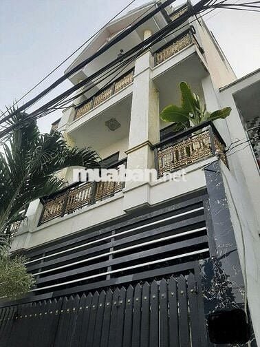 NHÀ ĐẸP 4 TẦNG, HẺM BA GÁC, (5X10)M2, NGUYỄN PHÚC CHU, 5,1 TỶ CÒN TL