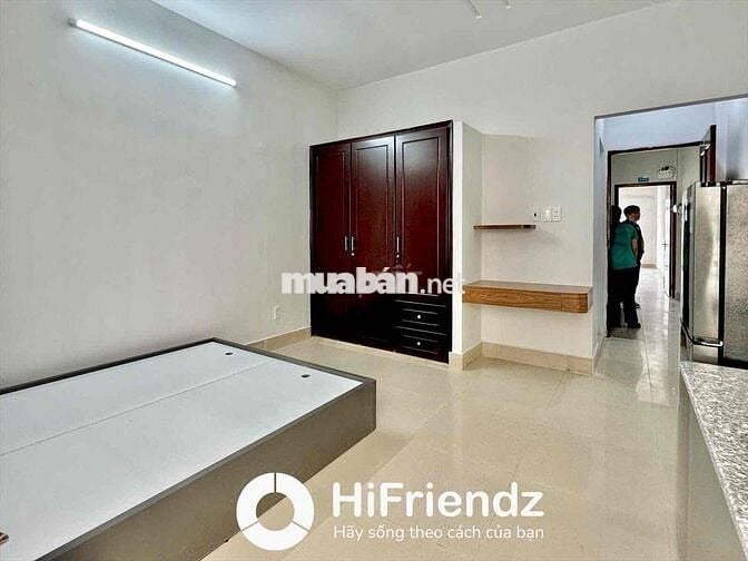 Studio full nội thất siêu mới cửa sổ lớn thoáng mát ngay parcmall