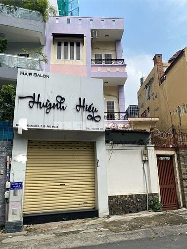 BÁN NHÀ MẶT TIỀN ĐƯỜNG HOÀNG DIỆU, P.10, Q. PHÚ NHUẬN 