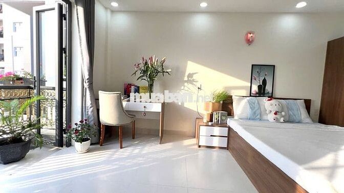 🔥STUDIO BAN CÔNG - RỘNG 35M2 FULL NỘI THẤT - CÔNG VIÊN LÀNG HOA