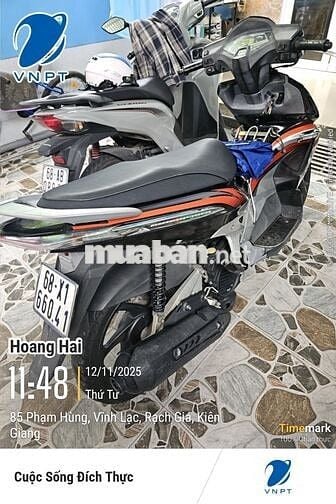 Bán xe Air Blade 2010 cam đen (chính chủ RG)