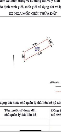 64.5m trục chính thôn Thái Bình Đông Anh Hà Nội