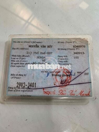 Mình có con xe rs muốn bán giá 6tr2 máy móc ổn địn