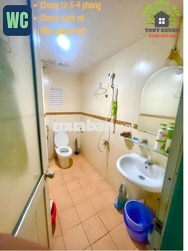PHÒNG GIÁ RẺ - Lầu 1 - wc chung - Gần bệnh viện 175 GÒ VẤP