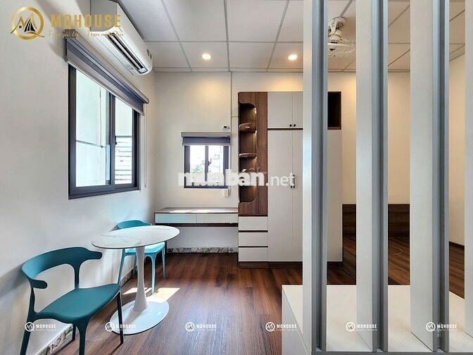 CHO THUÊ CĂN HỘ 1PN TÁCH BẾP FULL NỘI THẤT MỚI XÂY NGAY HOÀNG SA