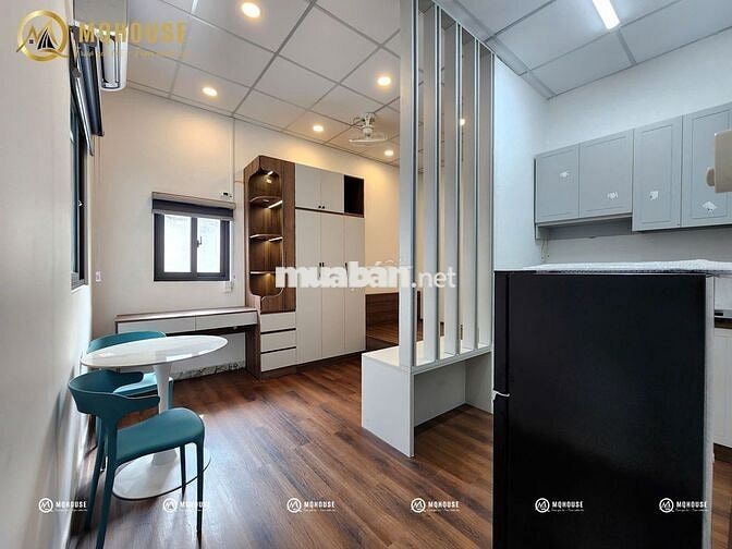 CHO THUÊ CĂN HỘ 1PN TÁCH BẾP FULL NỘI THẤT MỚI XÂY NGAY HOÀNG SA
