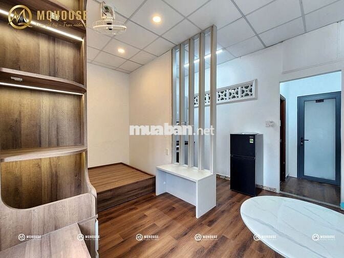 CHO THUÊ CĂN HỘ 1PN TÁCH BẾP FULL NỘI THẤT MỚI XÂY NGAY HOÀNG SA