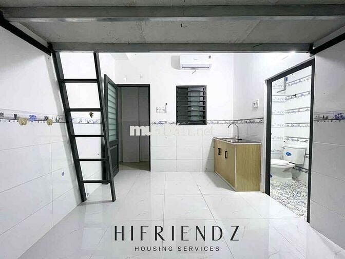 TRỐNG SẴN 1 PHÒNG MỚI XÂY - FULL NỘI THẤT - THANG MÁY - GẦN VHU - AOEN