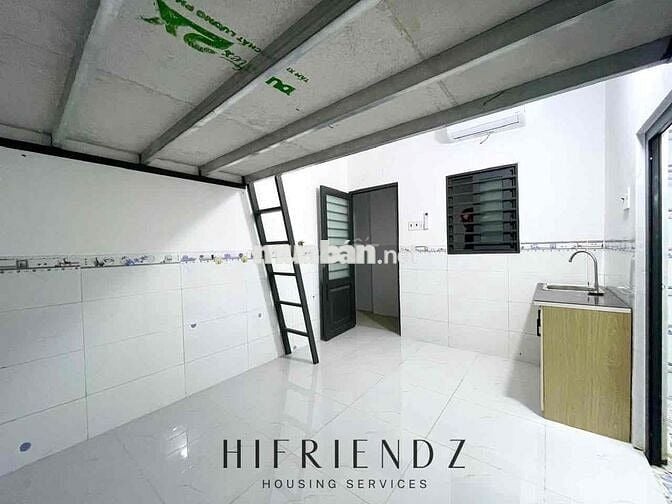 TRỐNG SẴN 1 PHÒNG MỚI XÂY - FULL NỘI THẤT - THANG MÁY - GẦN VHU - AOEN