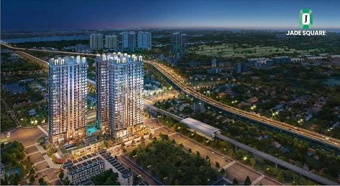 Chuyển nhượng căn 2 ngủ Jade Square - Nguyễn Đình Tứ