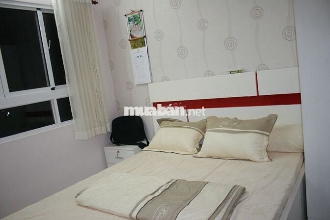 Cho thuê căn hộ 2 PN tại P.7, Q.8  Gần trường học, chợ  full nội thất