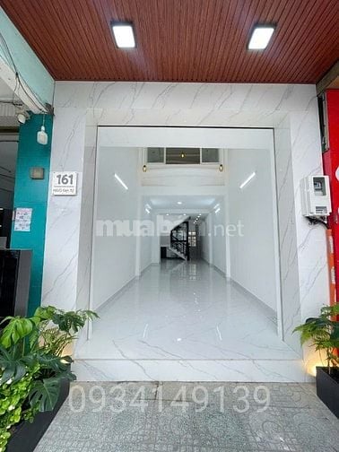 Nhà mới 100%. MT Ngô Gia Tự. Ngang 6,25NH. 325m2 SD. 6 tầng, thang máy