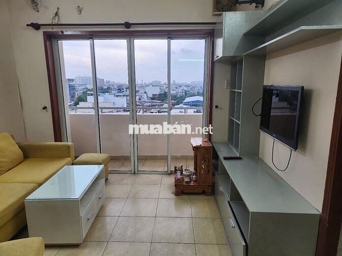 Cho thuê căn hộ 2 PN tại P.7, Q.8  Gần trường học, chợ  full nội thất