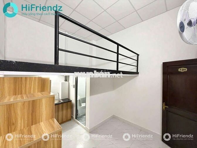 Trống sẵn duplex gác cao full nội thất cửa sổ trời Gần chợ Tân Hương