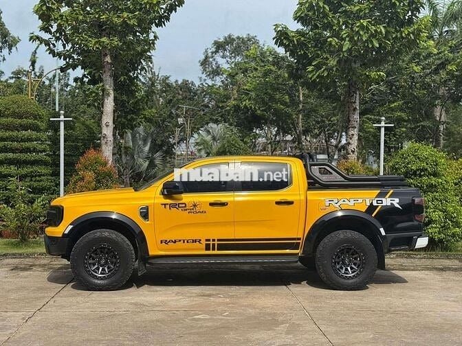 XLT 4x4 up Raptor xe trắng waps vàng đen