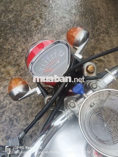 Honda 67 lên CĐ 50 Đỏ Bạc xe rất chất