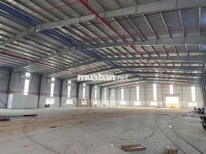 CHO THUÊ XƯỞNG 9500m2 MAY MẶC GIÀY DA GIÁ *** KCN ĐỨC HÒA,LONG AN