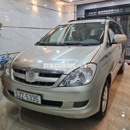 TOYOTA INNOVA G 2006, SỐ SÀN, 1 CHỦ KHÔNG DỊCH VỤ.